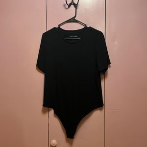 American Eagle black bodysuit.